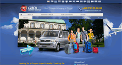 Desktop Screenshot of czech-airport-shuttle.com